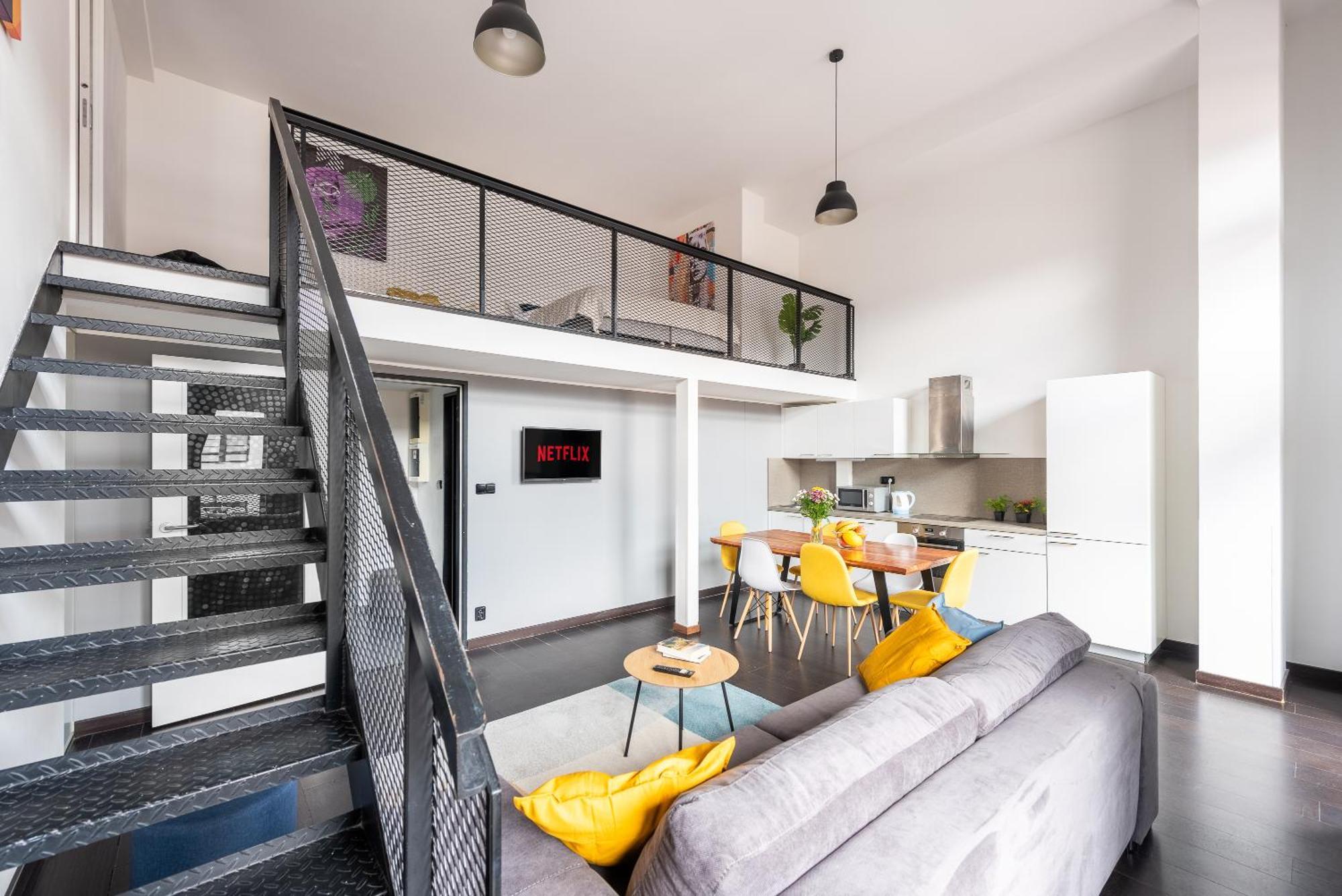 Apartments With Large Balcony, Parking Prága Kültér fotó